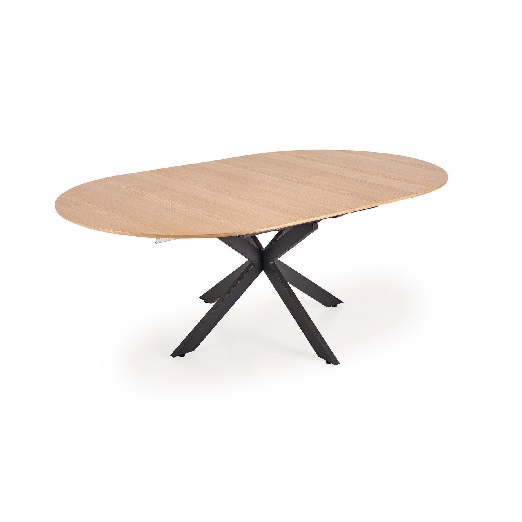 Miaページ Masa Extensibila Anora, 120-200x120x75 h cm, Metal/MDF/Furnir