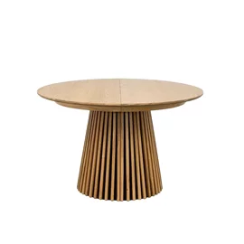 Masa Extensibila Metz, 120-165-210x120x75 cm, MDF cu Furnir, Stejar