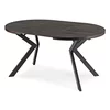 Masa Extensibila Peroni E, 100-250x100x75 h cm, Metal/MDF, Negru/Negru Loft picture - 5
