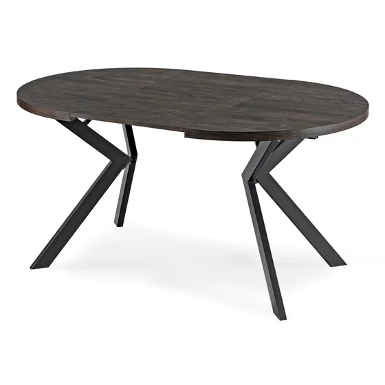 Masa Extensibila Peroni E, 100-250x100x75 h cm, Metal/MDF, Negru/Negru Loft picture - 5