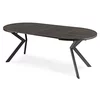Masa Extensibila Peroni E, 100-250x100x75 h cm, Metal/MDF, Negru/Negru Loft picture - 6