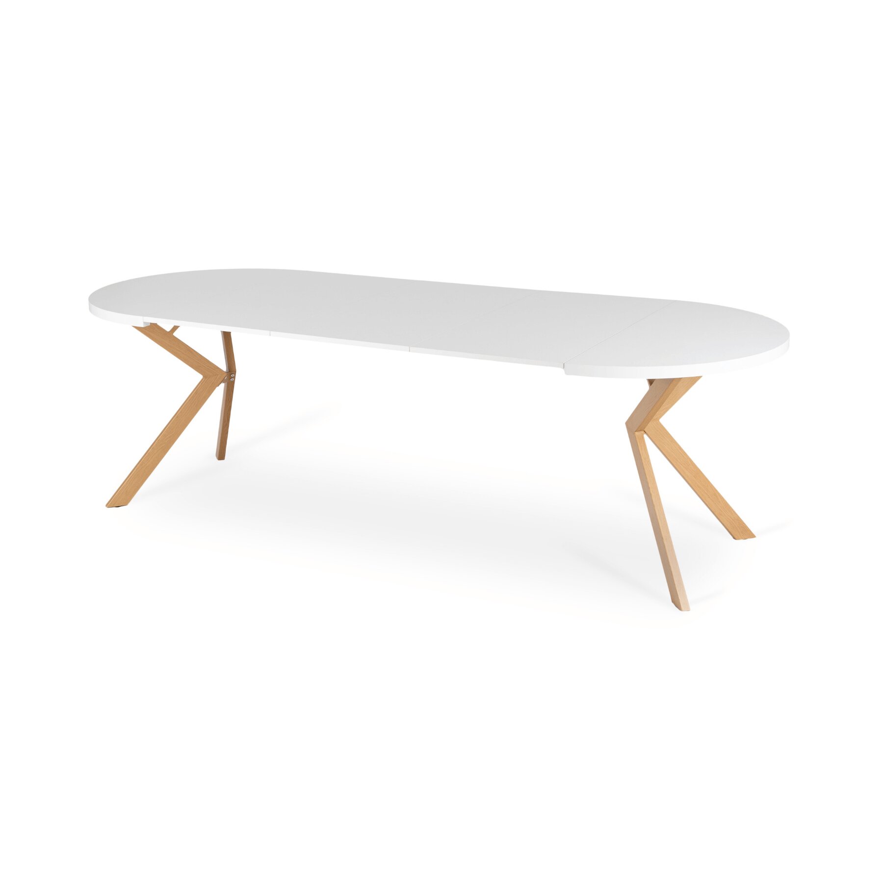 Masa Extensibila Peroni E, 100-250x100x75 h cm, Metal/MDF, Stejar
