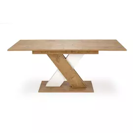 Masa Extensibila Xanthi 130 cm Stejar Wotan/Alb