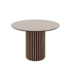 Masa Rotunda Olympus Anemon, Ø110x76 cm, MDF, Beige/Natur picture - 2