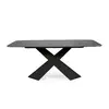 Masa Shelby 110 Ceramic, 180x95x76 cm, Neagra picture - 5