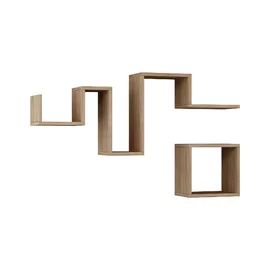 Polita Follow, 116x20x45 CM - Stejar Sonoma