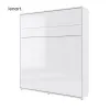 Lenart BED CONCEPT 180x200 cm  - Pat rabatabil de perete vertical cu mecanism pneumatic si somiera inclusa