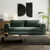 Canapea Extensibila Lil Buddy, 260x106x89 cm,  Stofa - Verde picture - 1