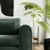 Canapea Extensibila Lil Buddy, 260x106x89 cm,  Stofa - Verde picture - 3