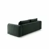 Canapea Extensibila Lil Buddy, 260x106x89 cm,  Stofa - Verde picture - 6