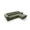 Coltar Extensibil Lugano I, 276x174x77-93 cm, Stofa Verde Olive, Castel 39 picture - 5
