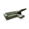 Coltar Extensibil Lugano I, 276x174x77-93 cm, Stofa Verde Olive, Castel 39 picture - 6