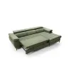 Coltar Extensibil Lugano I, 276x174x77-93 cm, Stofa Verde Olive, Castel 39 picture - 3