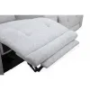 COLTAR KELVIN 71066TZ, 2 Reclinere Electrice, Masuta si Soundbar, 338x224x107 h cm,  Stofa, Gri Deschis picture - 4