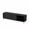 Comoda TV Bravo RTV1, 180x41x58 cm, Neagra picture - 7