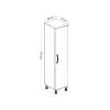 Dulap Multifunctional Seul, 29x34x130 cm - Alb picture - 8