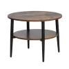 Masuta Cafea Ella B Negru/Maro Rustic picture - 1