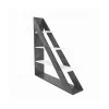 Raft Carti Pisagor,120x25x131.8  cm - Negru Marmura/Alb picture - 4