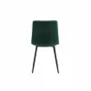 Scaun Isma,  44x55x87.5 h cm, Catifea, Verde Inchis picture - 5
