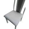 Set Masa Belmont cu 6 Scaune Lopez, 150x90x76 cm, Alba picture - 3