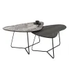 Set Masute Cafea TUSSEY, MDF, Cosmos High Gloss/Senkron picture - 1