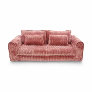 Canapea Extensibila Lil Buddy, 260x106x89 cm,  Stofa - Roz Deschis
