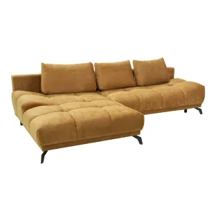 Coltar Extensibil Felipe, 290x182x90 cm, Stofa, Curry