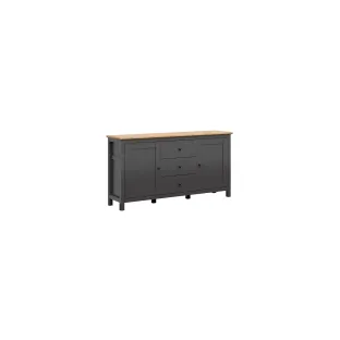 Comoda 2 Usi 3 Sertare Hesen KOM2D3S/10/19, 186X44X96 H CM