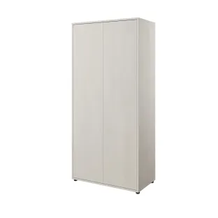Dulap 2 Usi TEEN FLEX, TF01, 101x55x218 h cm,  Silk Flou/Stejar Hikory