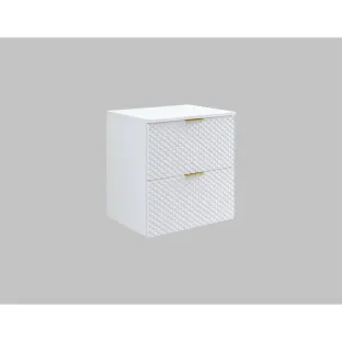 Dulap pentru lavoar Laura, 60x49x63, MDF, Alb
