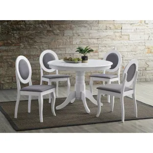Masa Rotunda Encanto  Ø106x76 cm, Alb