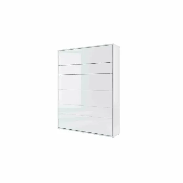 Lenart BED CONCEPT 160x200 cm - Pat rabatabil de perete vertical cu mecanism pneumatic si somiera inclusa picture - 3
