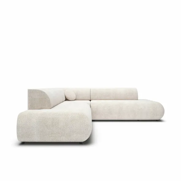 Coltar Extensibil Puente II, 265x265x74 h cm, Stofa, Beige picture - 3