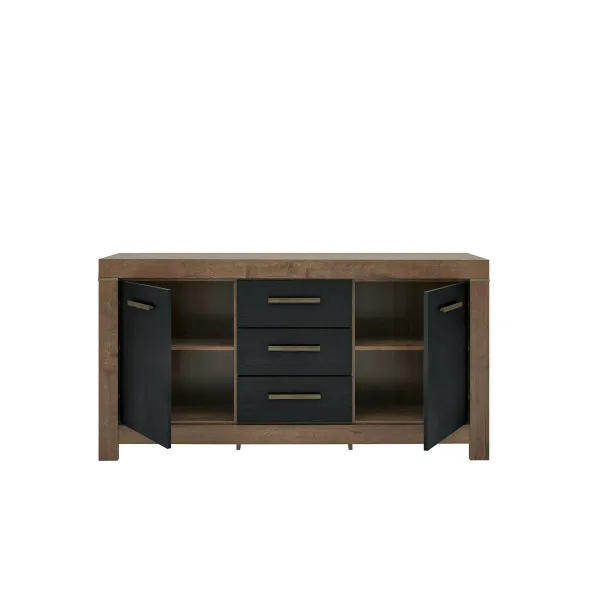 Comoda Balin KOM2D3S, 160x45x85 h cm picture - 3