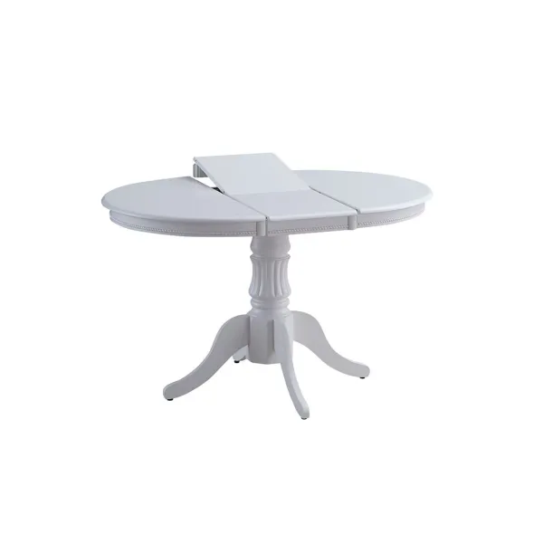 Masa Extensibila Wilde, 90-123x90x76 cm, Alba picture - 3