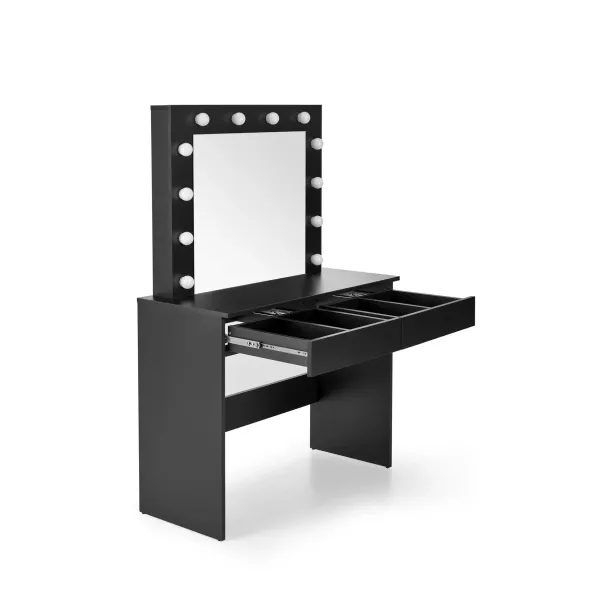 Masuta Toaleta Hollywood, 94x43x140 cm, Neagra picture - 3