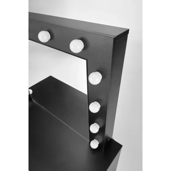 Masuta Toaleta Hollywood, 94x43x140 cm, Neagra picture - 6