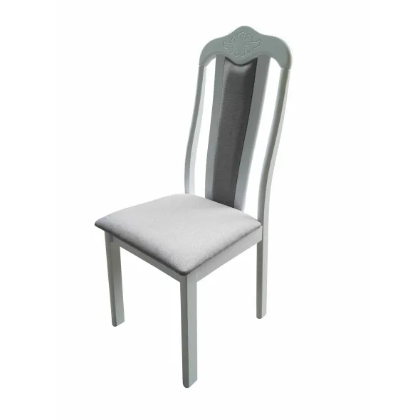 Set Masa Belmont cu 6 Scaune Lopez, 150x90x76 cm, Alba picture - 4