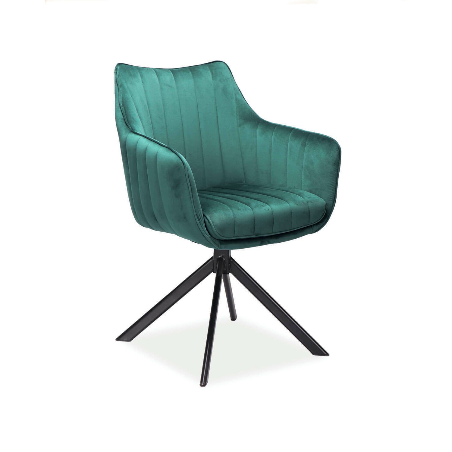 Scaun azalia velvet verde