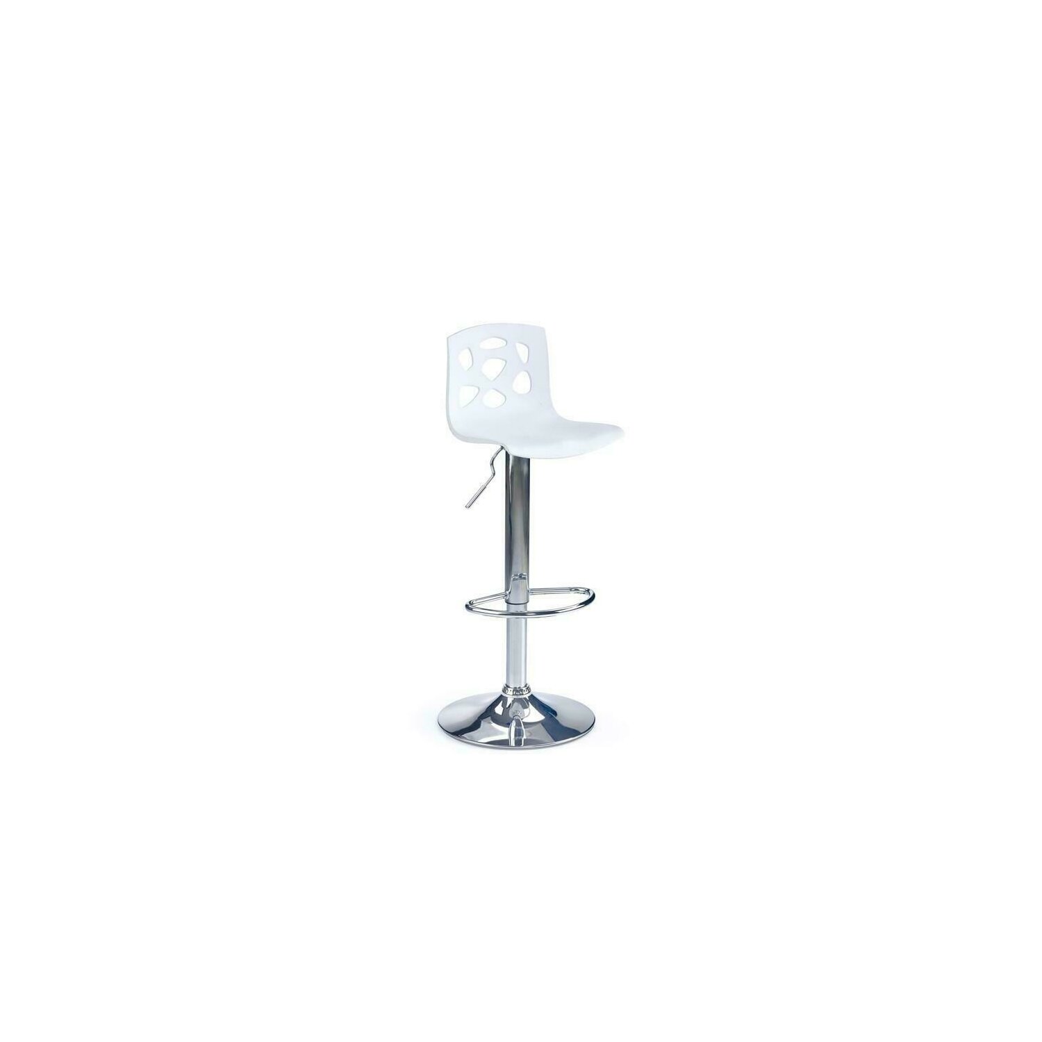 Scaun bar h48 alb