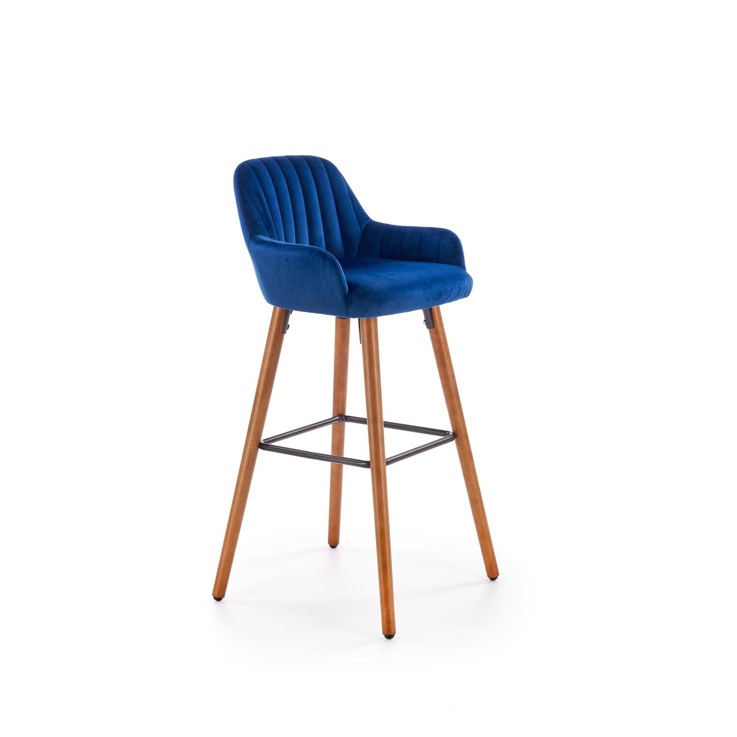 Scaun bar h93 albastru