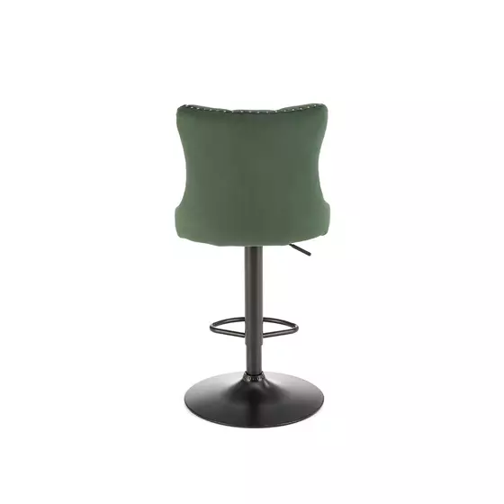 Scaun Bar Hans 117, 47x52x96-118 cm, Velvet Verde picture - 4