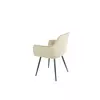 Scaun Coral Stofa Beige Tip Catifea picture - 4