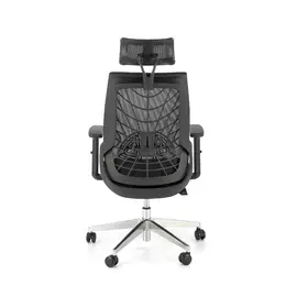 Scaun de birou Ergonomic Herning 113, 66x67x115-125 cm, Negru