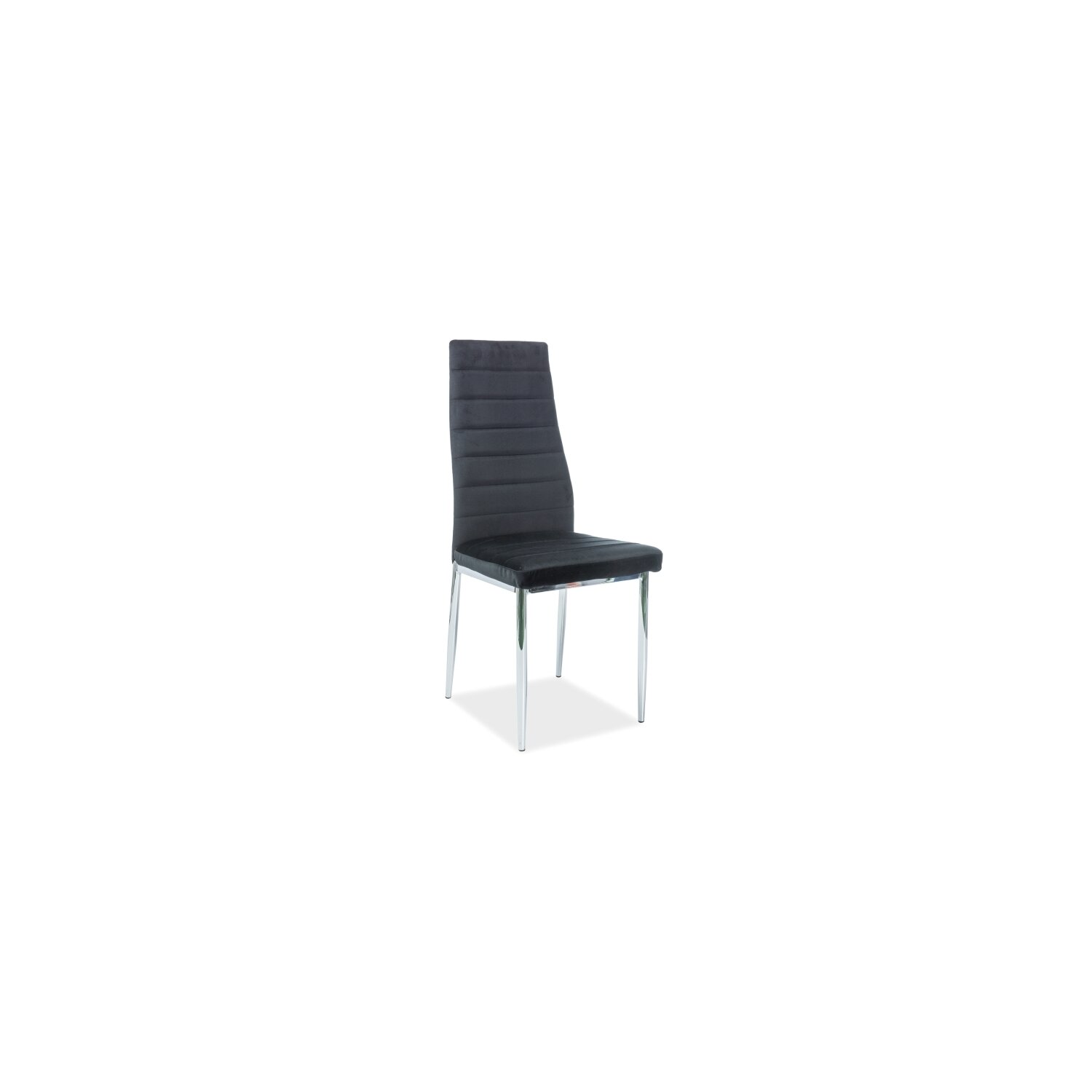 Scaun h261 velvet negru