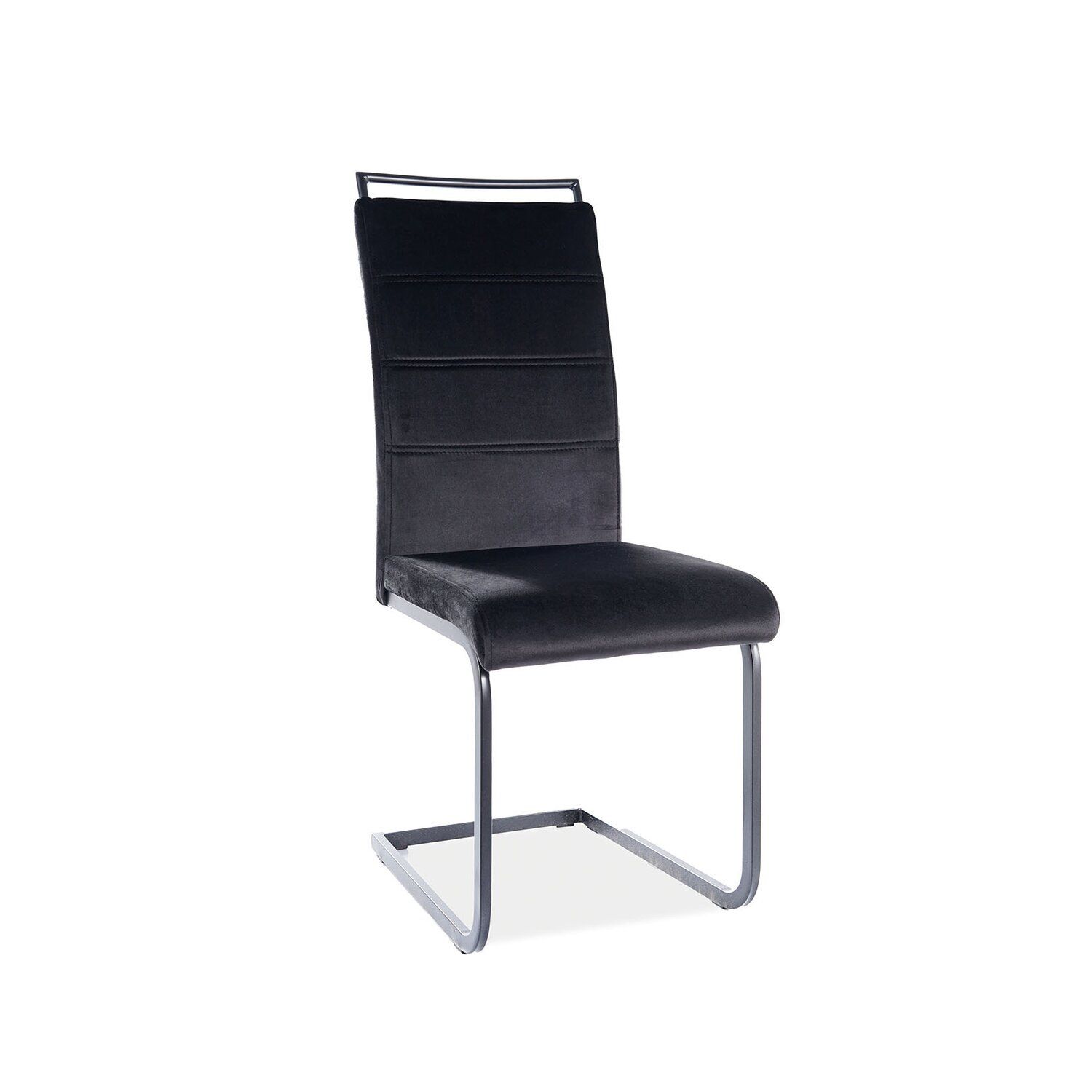 Scaun h441 velvet negru
