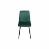 Scaun Isma,  44x55x87.5 h cm, Catifea, Verde Inchis picture - 2