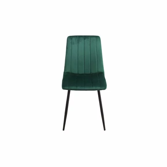 Scaun Isma,  44x55x87.5 h cm, Catifea, Verde Inchis picture - 2