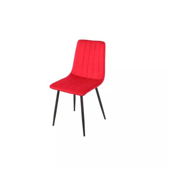 Scaun Isma Velvet Bordo picture - 1
