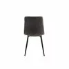Scaun Isma Velvet Gri picture - 5